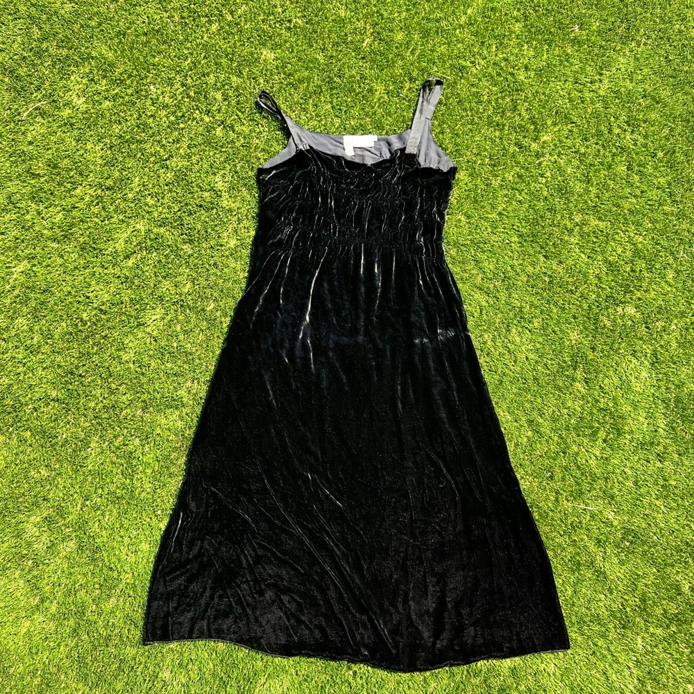 Vintage Pure DKNY silk velvet dress